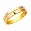 2 Sıra Ajda Ring aus 14 Karat Gelbgold