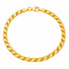 Damenarmband mit Goldplättchen aus 22 Karat Gelbgold