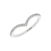 DIAMANTRING - Weissgold Ring - B383P