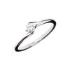 DIAMANTRING - Weissgold Ring - B384P - 0,14