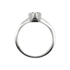 DIAMANTRING MIT ROSAFARBENEM SAPHIR - Weissgold Ring - B186P PFS