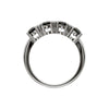 DIAMANTRING MIT SAPHIREN - Weissgold Ring - B287P SA