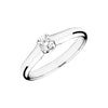 DIAMANTRING - Weissgold Ring - B234P - 0,20