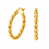 Burma Küpe - Ohrringe 22 Karat Gelbgold