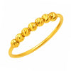 Kugel-Design - Dorika Ring aus 22 Karat Gelbgold