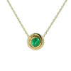 HALSKETTE - Gelbgold Halskette - B114A Em