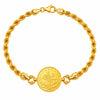 Damenarmband mit Reşat-Münzmotiv aus 22 Karat Gold