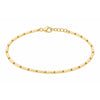 Stab-Design Damen Armband aus 14 Karat Gold | 19 cm