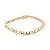 Tennisarmband mit Diamanten - Armband - TB LG 0,05x61+0,04x2 R