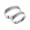 Eheringe/Trauringe - Weissgold Trauringe - F381(F&M)
