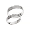 Eheringe/Trauringe - Weissgold Trauringe - F546(F&M)