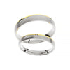 Eheringe/Trauringe - Gelb und Weissgold Trauringe - F588(F&M)