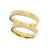 Eheringe/Trauringe - Gelbgold Trauringe - R1464