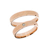 Eheringe/Trauringe - Roségold Trauringe - R1237
