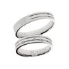 Eheringe/Trauringe - Weissgold Trauringe - R1205