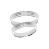Eheringe/Trauringe - Weissgold Trauringe - R1162