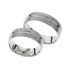 Eheringe/Trauringe - Weissgold Trauringe - R394